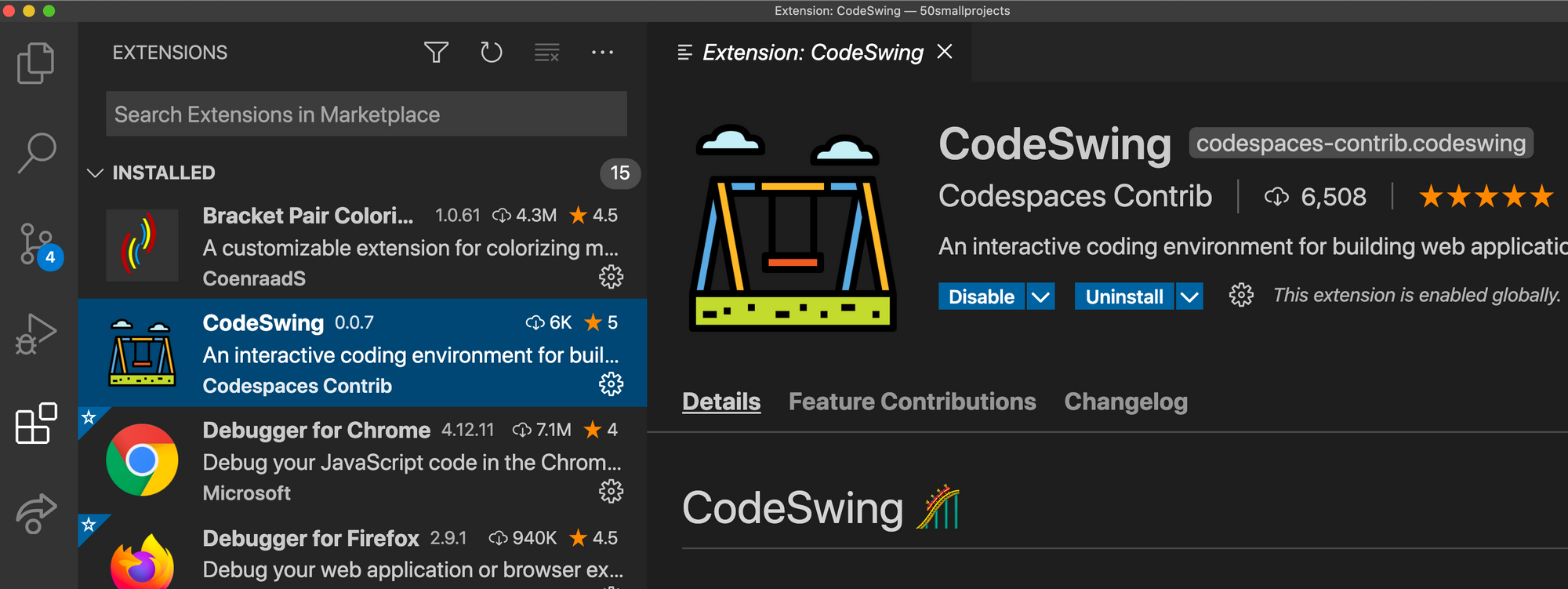 CodeSwing for VSCode